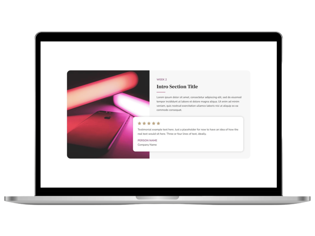 Red Lilly Blocks Library - Split Section 15R