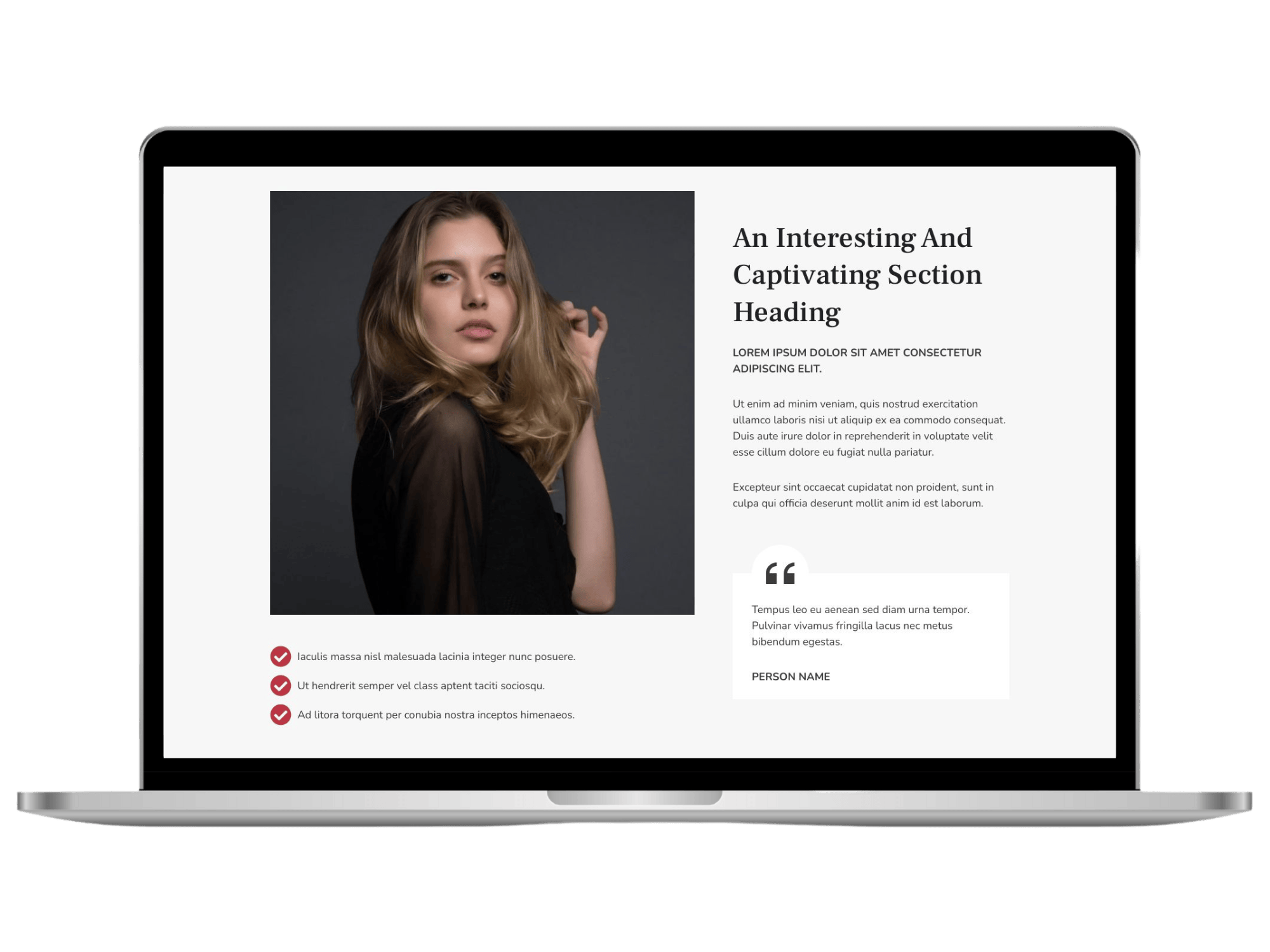 Red Lilly Blocks Library - Split Section 34R