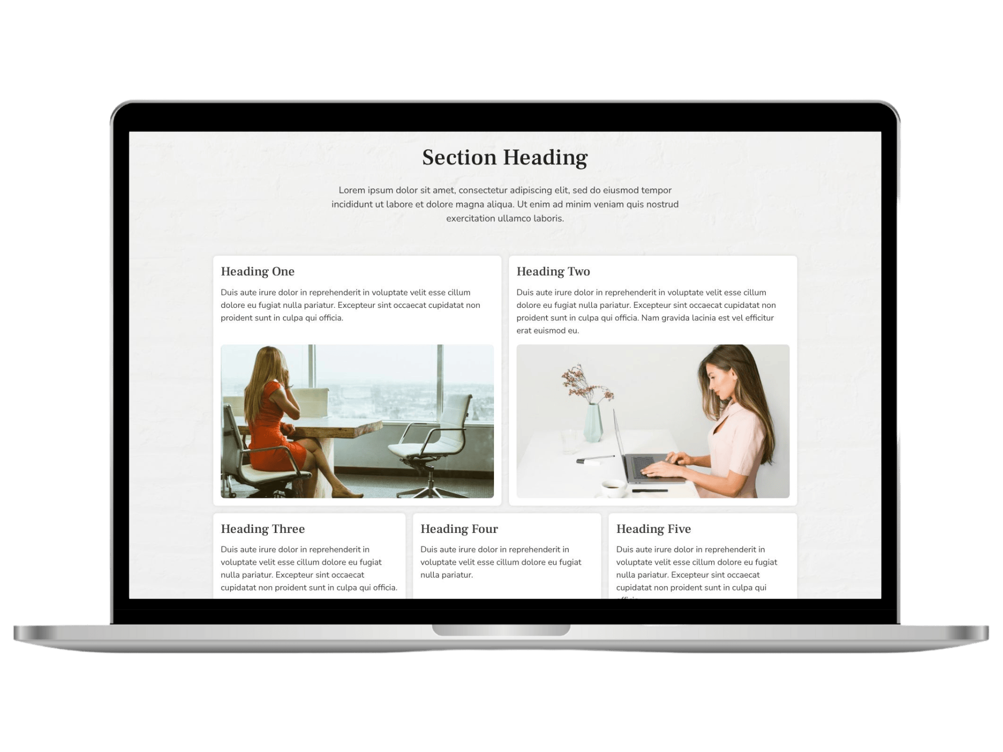 Red Lilly Blocks Library - Content Section 04A