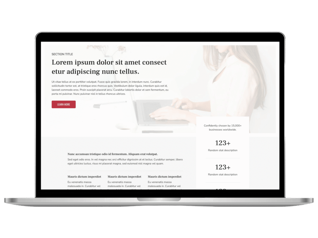 Red Lilly Blocks Library - Layout 11A