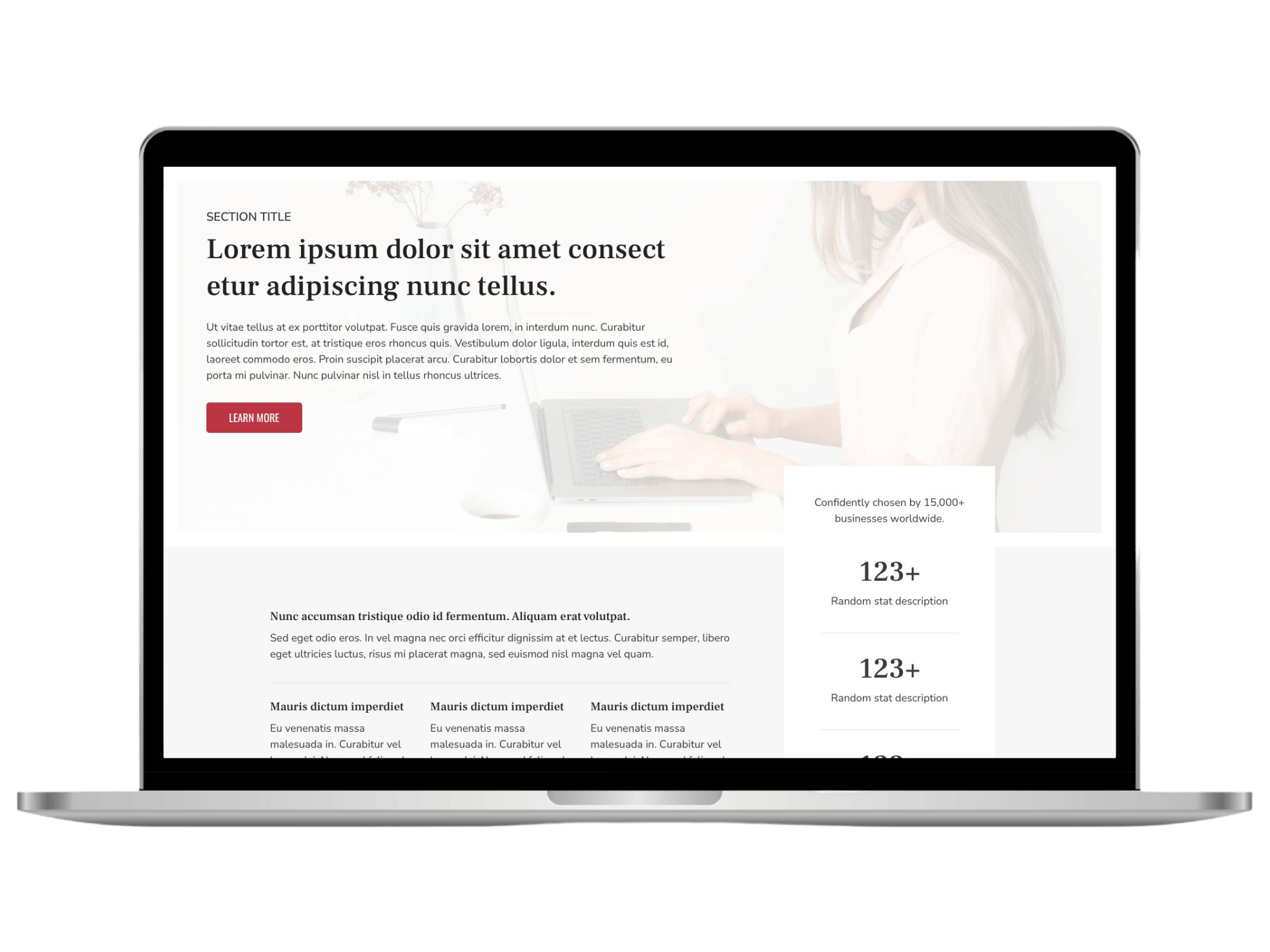 Red Lilly Blocks Library - Layout 11A